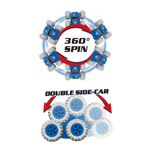 360 Flip Over Stunt Car (Styles Vary)