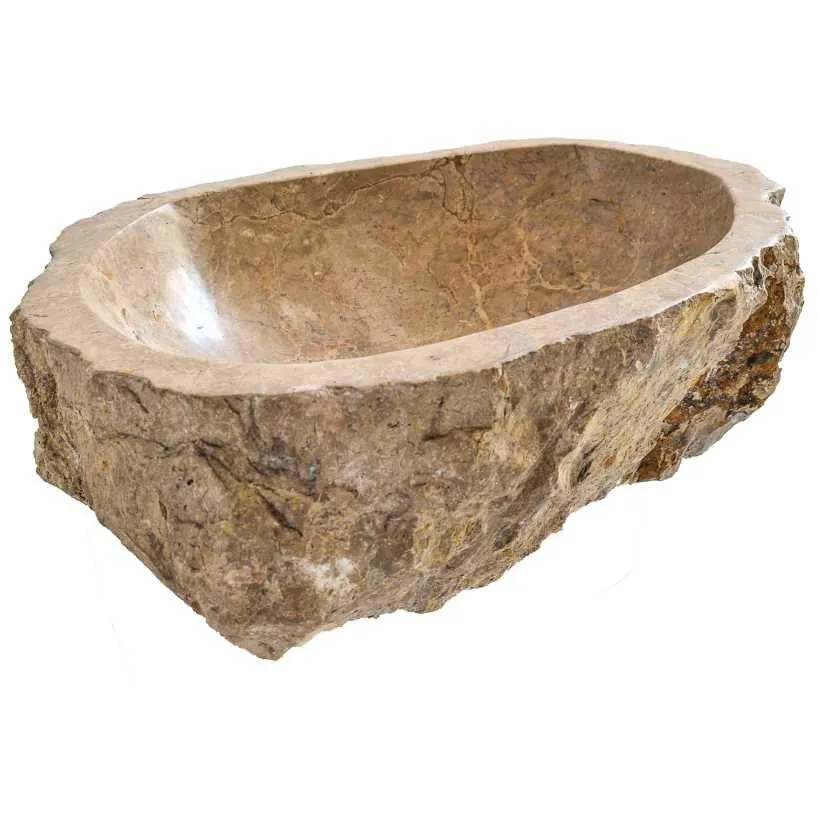 Bathroom Sink Marble Beige – Stylish & Durable