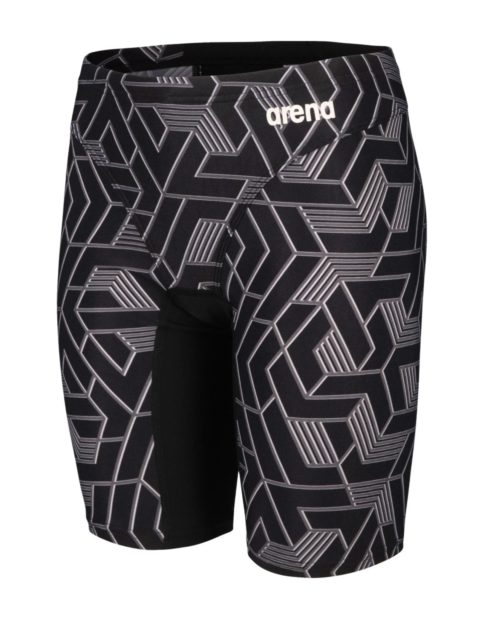 Boys Escape Swim Jammer - Black/Team