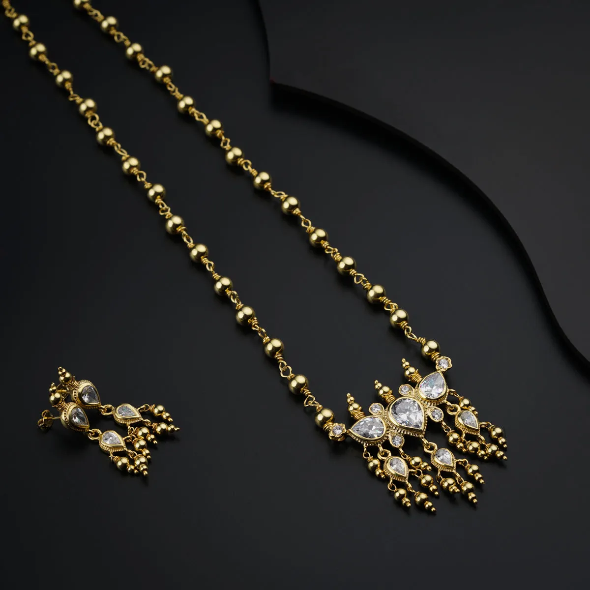 Classic Silver Tanmani : Gold Plated