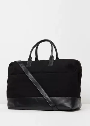 Courier Stay Over Bag Black