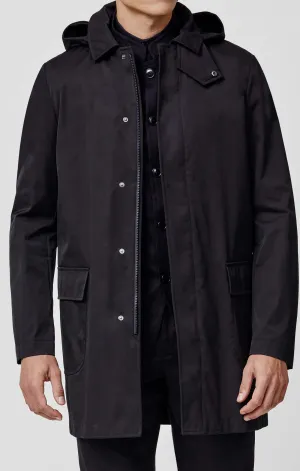 Olmetex Black Lightweight Bonded Water-Repellent Technical Windbreaker