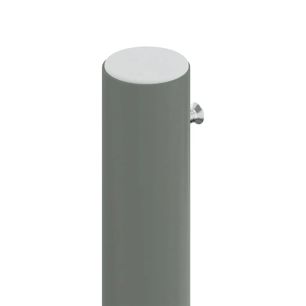 vidaXL Retractable Side Awning Red 180x1200 cm
