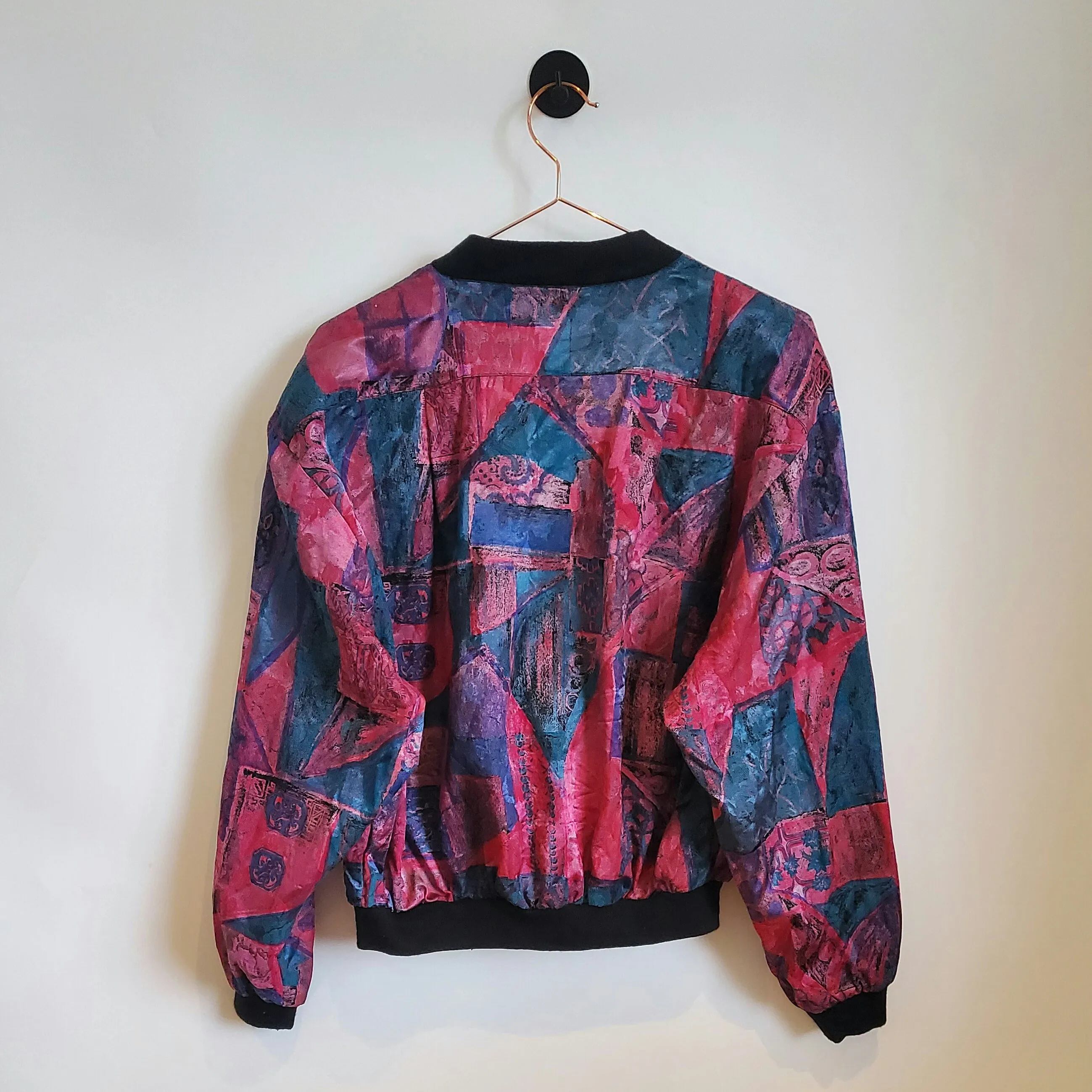 Vintage 90s Funky Pattern Jacket | Size 14